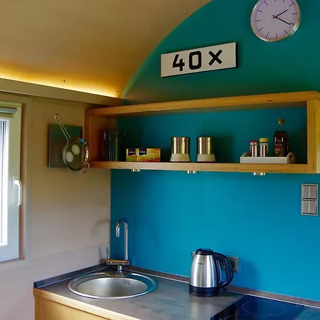 Urlaubsbahnhof-schlafwagen *